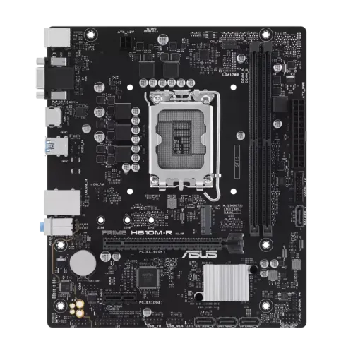 Материнская плата ASUS PRIME H610M-R-SI//LGA1700 H610 DP HDMI VGA MB, Micro-ATX, LGA1700 [90MB1GL0-M0ECY0]