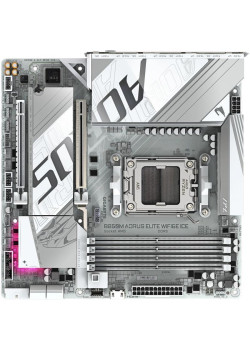 Материнская плата Gigabyte B850M AORUS ELITE WIFI6E ICE, RTL