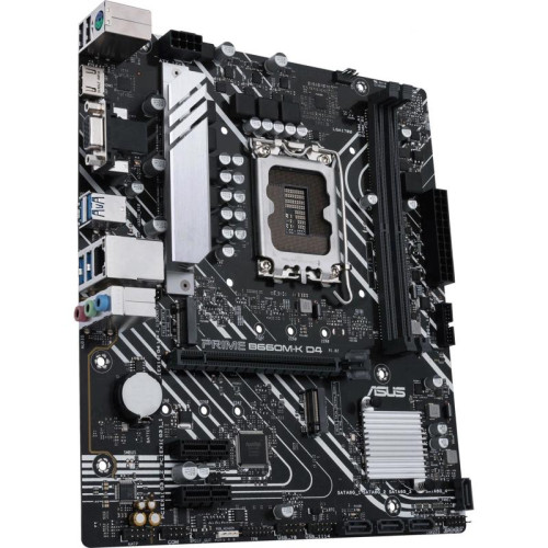 Материнская плата ASUS PRIME B660M-K D4 Soc-1700 Intel B660 2xDDR4 mATX AC`97 8ch(7.1) GbLAN RAID+VGA+HDMI [PRIME B660M-K D4]