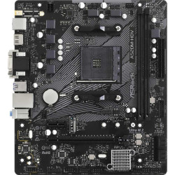 Материнская плата Asrock A520M-HDV Soc-AM4 AMD A520 2xDDR4 mATX AC`97 8ch(7.1) GbLAN RAID+VGA+DVI+HDMI [A520M-HDV]