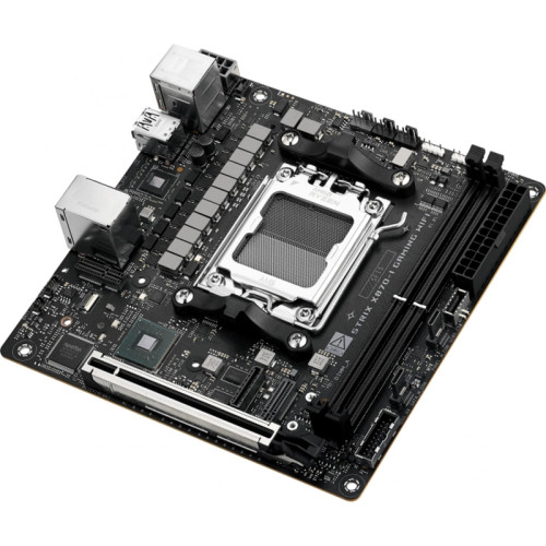 Материнская плата Asus ROG STRIX X870-I GAMING WIFI SocketAM5 AMD X870 2xDDR5 mini-ITX AC`97 8ch(7.1) 2.5Gg RAID+HDMI Материнская плата Asus ROG STRIX X870-I GAMING WIFI SocketAM5 AMD X870 2xDDR5 mini-ITX AC`97 8ch(7.1) 2.5Gg RAID+HDMI