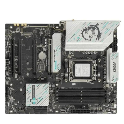 Материнская плата MSI Bad Pack B850 GAMING PLUS WIFI B850, AM5, 4*DDR5, 4*PCIEx16, 3*M.2, 3*TypeC, 1*USB3.2Gen2, 5*USB3.2Gen1, 8*USB2.0, 4*SATA3.0, 5G, DP, ATX, RTL