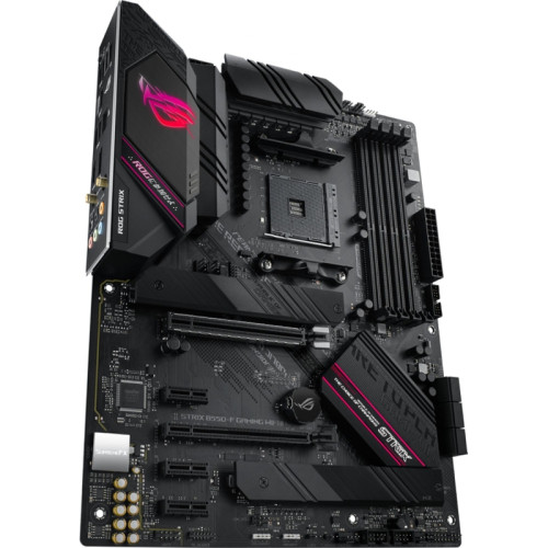 Материнская плата ASUS ROG STRIX B550-F GAMING WIFI II Soc-AM4 AMD B550 4xDDR4 ATX AC`97 8ch(7.1) 2.5Gg RAID+HDMI+DP [ROG STRIX B550-F GAMING WIFI I]