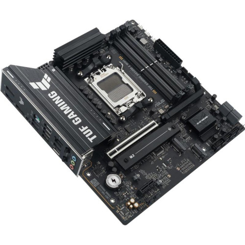 Материнская плата Asus TUF GAMING B850M-E WIFI SocketAM5 AMD B850 4xDDR5 mATX AC`97 8ch(7.1) 2.5Gg RAID+HDMI+DP