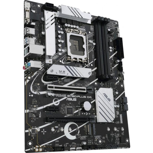 Материнская плата ASUS PRIME B760-PLUS D4 Soc-1700 Intel B760 4xDDR4 ATX AC`97 8ch(7.1) 2.5Gg RAID+VGA+HDMI+DP [PRIME B760-PLUS D4]