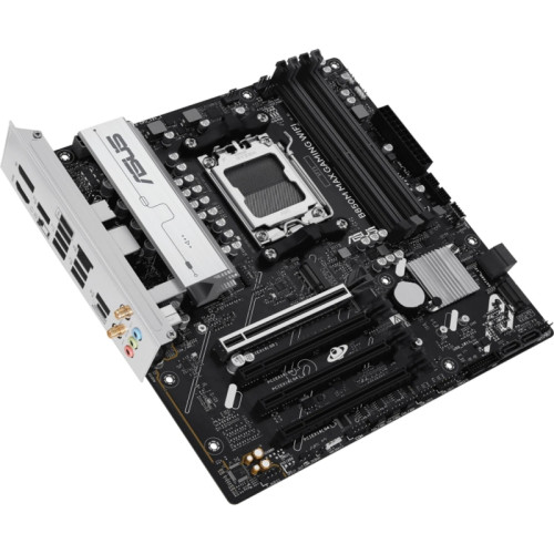 Материнская плата Asus B850M MAX GAMING WIFI SocketAM5 AMD B850 4xDDR5 mATX AC`97 8ch(7.1) GbLAN RAID+HDMI+DP Материнская плата Asus B850M MAX GAMING WIFI SocketAM5 AMD B850 4xDDR5 mATX AC`97 8ch(7.1) GbLAN RAID+HDMI+DP