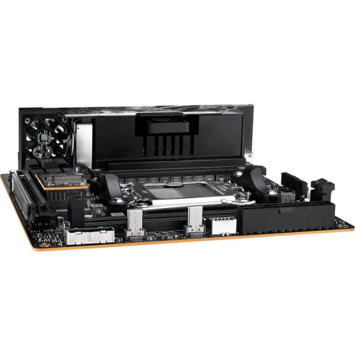 Материнская плата Asus ROG STRIX X870-I GAMING WIFI SocketAM5 AMD X870 2xDDR5 mini-ITX AC`97 8ch(7.1) 2.5Gg RAID+HDMI