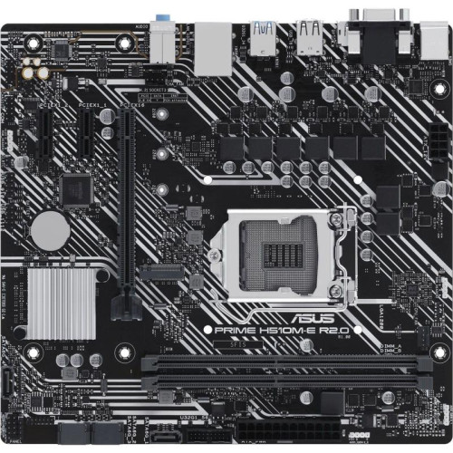 Материнская плата ASUS PRIME H510M-E R2.0 Soc-1200 Intel H470 2xDDR4 mATX AC`97 8ch(7.1) GbLAN+VGA+HDMI+DP [PRIME H510M-E R2.0]