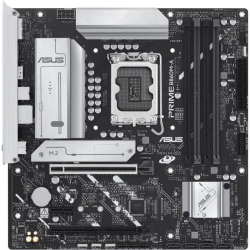 Материнская плата Asus PRIME B860M-A-CSM Soc-1851 Intel B860 4xDDR5 mATX AC`97 8ch(7.1) 2.5Gg RAID+HDMI+DP