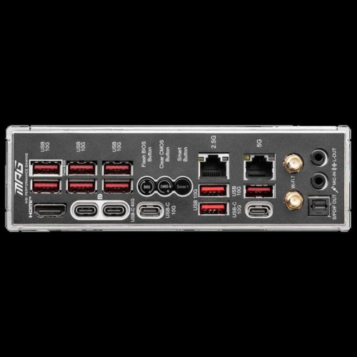 Материнская плата MSI MPG X870E CARBON WIFI SocketAM5 AMD X870 4xDDR5 ATX AC`97 8ch(7.1) 5Gigabit + 2.5Gigabit Ethernet RAID+HDMI