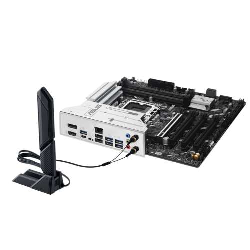Материнская плата Asus PRIME Z890M-PLUS WIFI Soc-1851 Intel Z890 4xDDR5 mATX AC`97 8ch(7.1) 2.5Gg RAID+HDMI+DP