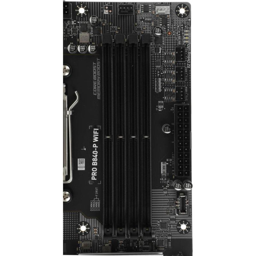 Материнская плата MSI PRO B840-P WIFI SocketAM5 AMD B840 4xDDR5 ATX AC`97 8ch(7.1) 2.5Gg RAID+HDMI