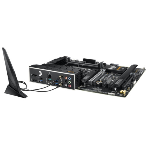 Материнская плата ASUS TUF GAMING B760-PLUS WIFI Soc-1700 Intel B760 4xDDR5 ATX AC`97 8ch(7.1) 2.5Gg RAID+HDMI+DP [TUF GAMING B760-PLUS WIFI]