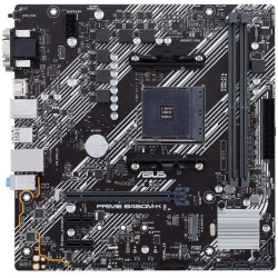 Материнская плата ASUS PRIME B450M-K II Soc-AM4 AMD B450 2xDDR4 mATX AC`97 8ch(7.1) GbLAN RAID+VGA+DVI+HDMI [PRIME B450M-K II]