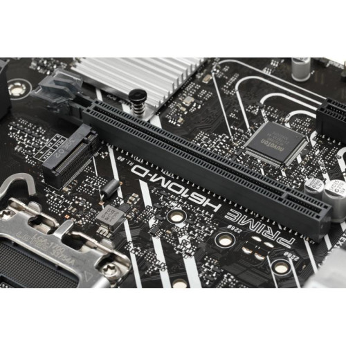 Материнская плата ASUS PRIME H610M-D Soc-1700 Intel H610 2xDDR5 mATX AC`97 8ch(7.1) GbLAN+VGA+HDMI [PRIME H610M-D]