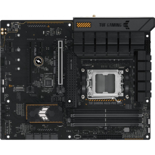Материнская плата ASUS TUF GAMING A620-PRO WIFI SocketAM5 AMD A620 4xDDR5 ATX AC`97 8ch(7.1) 2.5Gg RAID+HDMI+DP [TUF GAMING A620-PRO WIFI]