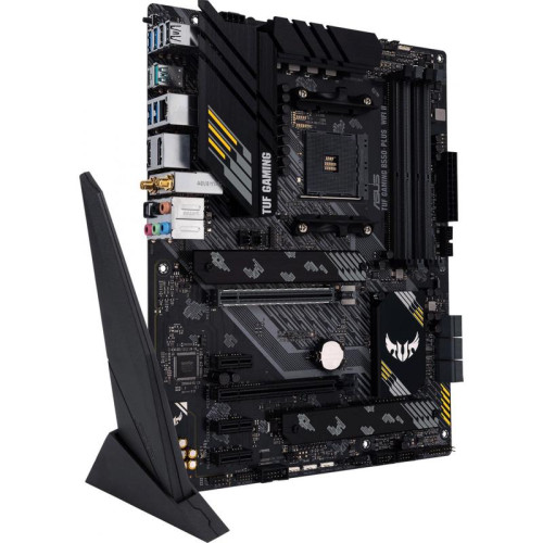 Материнская плата ASUS TUF GAMING B550-PLUS WIFI II Soc-AM4 AMD B550 4xDDR4 ATX AC`97 8ch(7.1) 2.5Gg RAID+HDMI+DP [TUF GAMING B550-PLUS WIFI II]