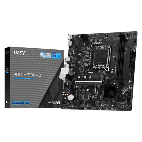 Материнская плата/ PRO H610M-B