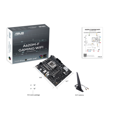 Материнская плата/ A620M-F GAMING WIFI