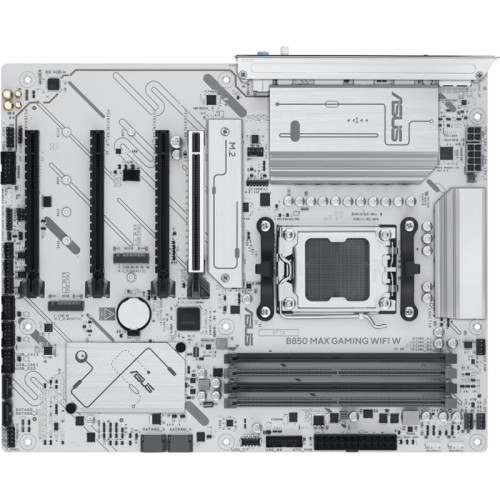 Материнская плата Asus B850 MAX GAMING WIFI W SocketAM5 AMD B850 4xDDR5 ATX AC`97 8ch(7.1) 2.5Gg RAID+HDMI+DP