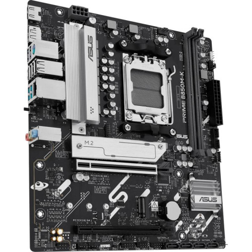 Материнская плата Asus PRIME B850M-K SocketAM5 AMD B850 2xDDR5 mATX AC`97 8ch(7.1) 2.5Gg RAID+HDMI+DP