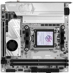 Материнская плата MSI MPG B850I EDGE TI WIFI SocketAM5 AMD B850 2xDDR5 mini-ITX AC`97 8ch(7.1) 5Gigabit RAID+HDMI
