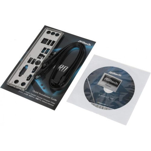 Материнская плата Asrock B550M PRO4 Soc-AM4 AMD B550 4xDDR4 mATX AC`97 8ch(7.1) GbLAN RAID+VGA+HDMI+DP [B550M PRO4]