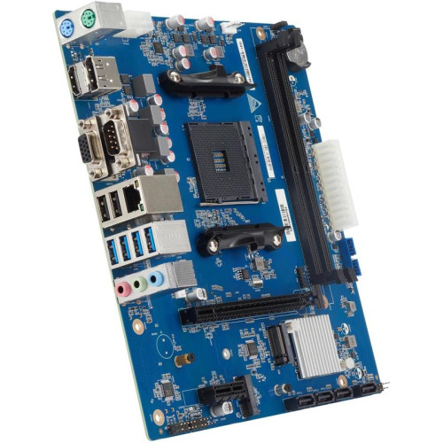 Материнская плата IRU A520M-VHDi/M.2 Soc-AM4 AMD A520 2xDDR4 mATX AC`97 6ch(5.1) GbLAN+VGA+HDMI+DP