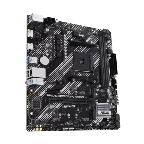 Материнская плата/ PRIME B550M-K ARGB//M4 B550 2DIMM DUAL M.2 AURA MB