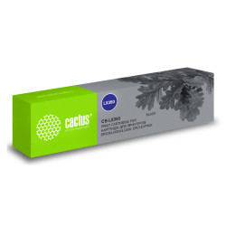 -/ Картридж матричный Cactus CS-LX350 черный для Epson LX350/LQ350/ERC19/VP80K