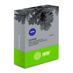 -/ Картридж матричный Cactus 1750076156 CS-NP06 черный для Nixdorf NP 06