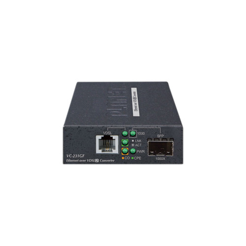 медиа конвертер/ PLANET VC-231GF 1-Port 1000X SFP + 1-Port RJ11 VDSL2 Converter -30a profile w/ G.vectoring