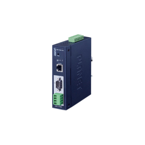 медиа конвертер/ PLANET IMG-2100T IP30 Industrial 1-Port RS232/RS422/RS485 Modbus Gateway (1 x 10/100BASE-TX, -40~75 degrees C, dual 9~48V DC, Modbus RTU/ASCII, Master/Slave )