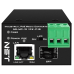 Промышленный компактный Ultra PoE медиаконвертер Gigabit Ethernet, SFP 1000Мбит/c, RJ45 10/100/1000Мбит/c, поддержка LFP. Порт PoE: до 90W (IEEE 802.3af/at/bt). Автоматическое определение PoE устройств. Суммарная мощность PoE - до 90W; Встроенная грозозащ