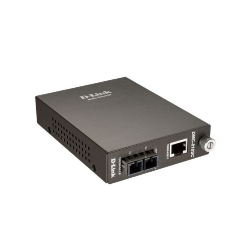 Конвертер/ Media Converter 1000Base-T port to 1000Base-LX, SC, Single-mode, 1310nm, 10KM