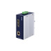 медиа конвертер/ PLANET IGUP-1205AT Industrial 2-Port 100/1000X SFP to 1-Port 10/100/1000T 802.3bt PoE++ Media Converter ( 802.3bt Type-4, PoH, Legacy mode support, -40 to 75 C, dual 12V~56V DC power boost, PoE Usage LED)