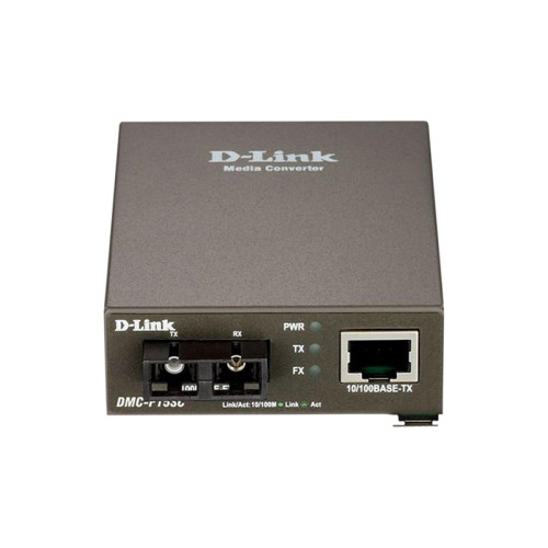 Медиаконвертер/ DMC-F15SC Media Converter 100Base-TX to 100Base-FX, SC, Single-mode, 1310nm, 15KM, Stand-alone