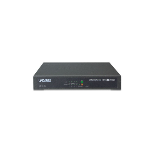 VC-234G конвертер Ethernet в VDSL2, внешний БП/ 4-Port 10/100/1000T Ethernet to VDSL2 Bridge - 30a profile w/ G.vectoring, RJ11 VC-234G конвертер Ethernet в VDSL2, внешний БП/ 4-Port 10/100/1000T Ethernet to VDSL2 Bridge - 30a profile w/ G.vectoring, RJ11