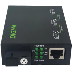 Медиаконвертер Digma DMC-1G35-20AL