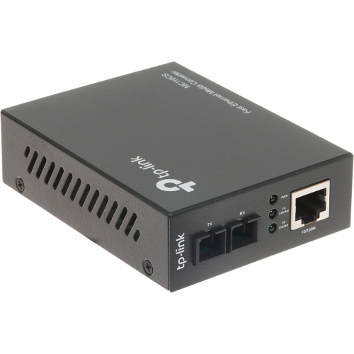 Конвертер/ 10/100Mbps RJ45 to 100Mbps single-mode SC fiber Converter, Full-duplex,up to 20Km, switching power adapter, chassis mountable