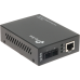 Конвертер/ 10/100Mbps RJ45 to 100Mbps single-mode SC fiber Converter, Full-duplex,up to 20Km, switching power adapter, chassis mountable Конвертер/ 10/100Mbps RJ45 to 100Mbps single-mode SC fiber Converter, Full-duplex,up to 20Km, switching power adapter, chassis mountable
