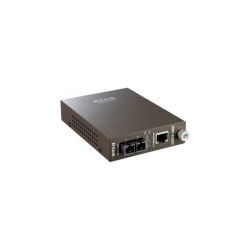 Конвертер/ Fast Ethernet Twisted-pair to Fast Ethernet Single-mode Fiber (15km, SC) Media Converter Module