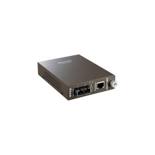Конвертер/ Fast Ethernet Twisted-pair to Fast Ethernet Single-mode Fiber (15km, SC) Media Converter Module