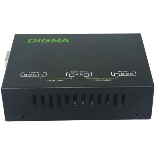 Медиаконвертер Digma DMC-1G-SFPL Медиаконвертер Digma DMC-1G-SFPL