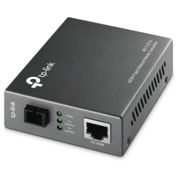 Конвертер/ 10/100Mbps RJ45 to 100Mbps single-mode SC fiber Converter, Full-duplex,Tx:1310nm, Rx:1550nm,  up to 20Km