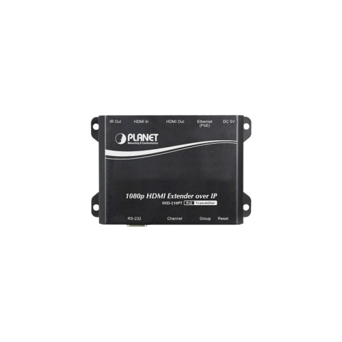 медиаконвертер/ PLANET HDMI Extender Transmitter over IP with PoE - High Definition Digital Signage