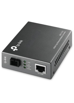 Конвертер/ 10/100Mbps RJ45 to 100Mbps single-mode SC fiber Converter, Full-duplex,Tx:1550nm, Rx:1310nm, up to 20Km