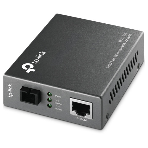 Конвертер/ 10/100Mbps RJ45 to 100Mbps single-mode SC fiber Converter, Full-duplex,Tx:1550nm, Rx:1310nm, up to 20Km