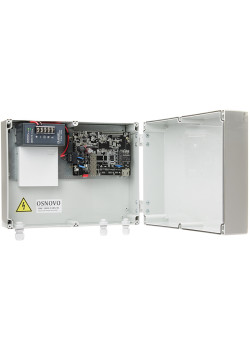 Медиаконвертер/ OSNOVO Уличный медиаконвертер GE с PoE, 1 *10/100/1000Base-T с PoE (до 30W), 1*SFP (1000Base-X)
