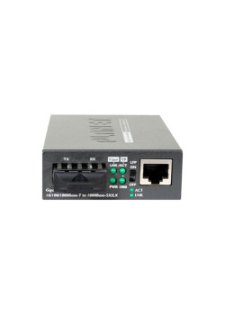 FT-802 медиа конвертер/ 10/100Base-TX to 100Base-FX (SC) Bridge Media Converter, LFPT Supported